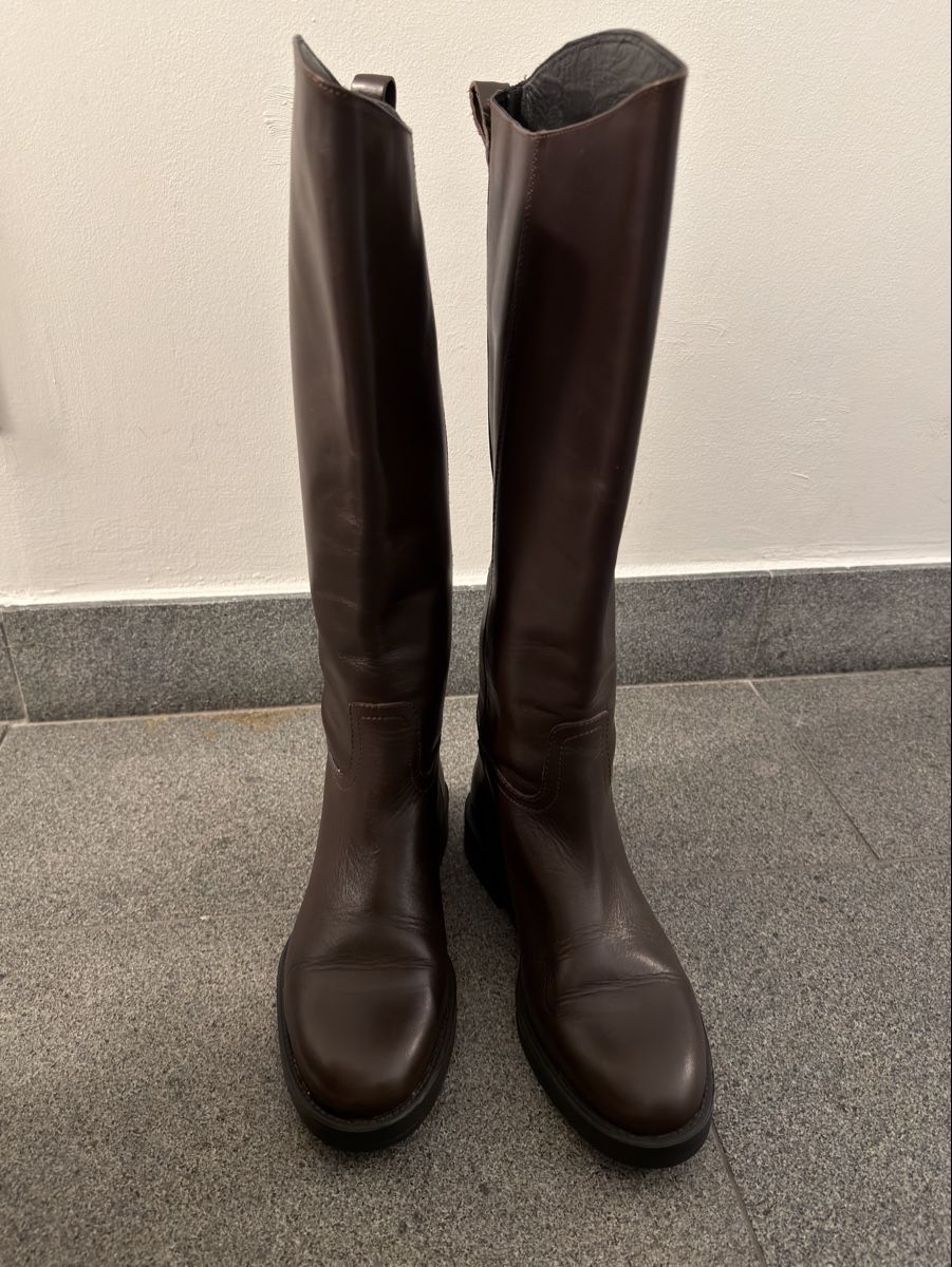 Massimo Dutti Scarpe da donna: Massimo Dutti riding boots – Usato da Paradiso venduto da jul_xd5l 4