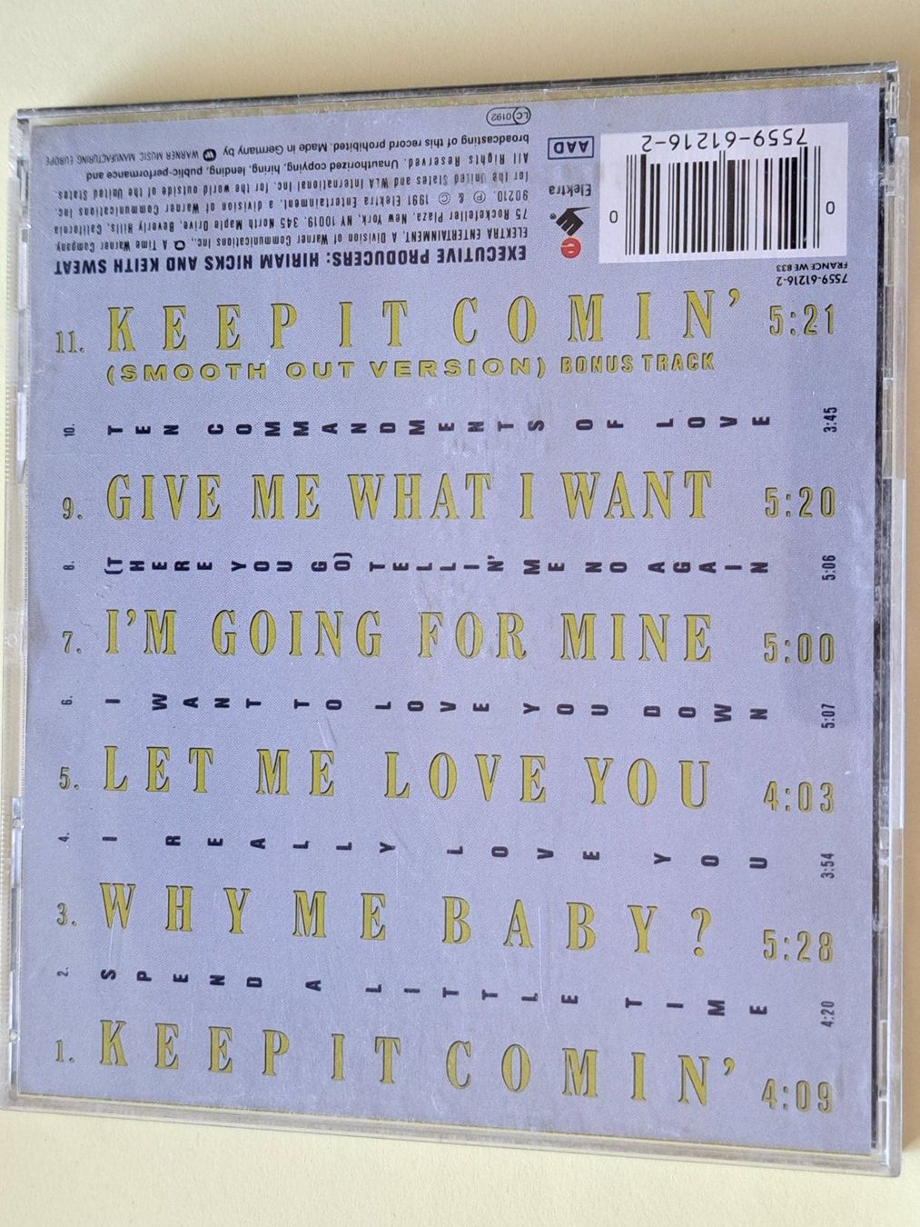 CD: CD Keith Sweat – Keep It Comin'  – Usato da Pully venduto da bro_n52j 1