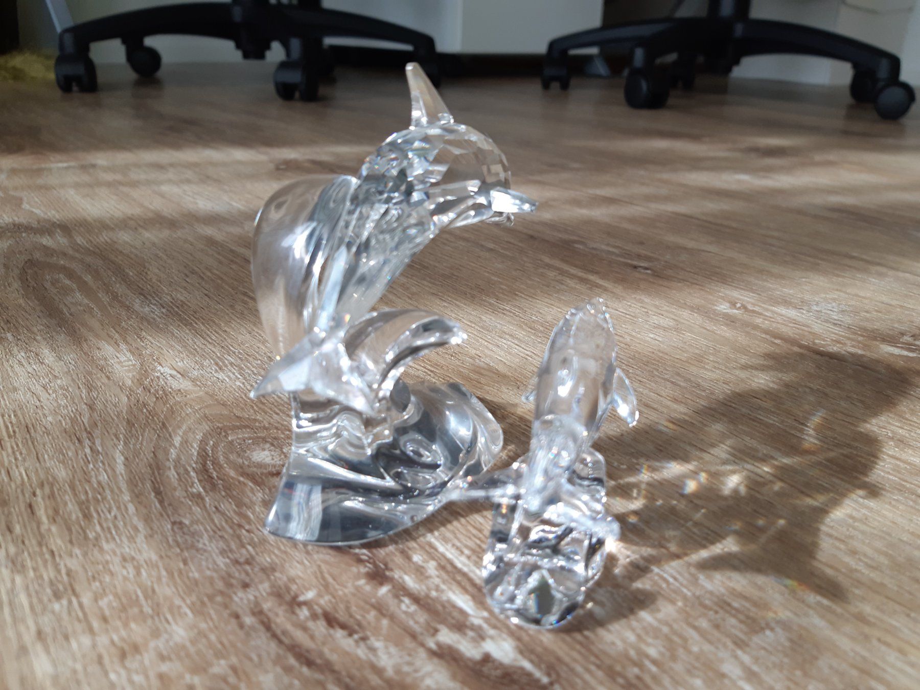 Swarovski Statuette: Swarovski Delphin / Delfin Mutter mit Junges / Baby – Nuovo (secondo la descrizione) da Thierachern venduto da Shila99 3