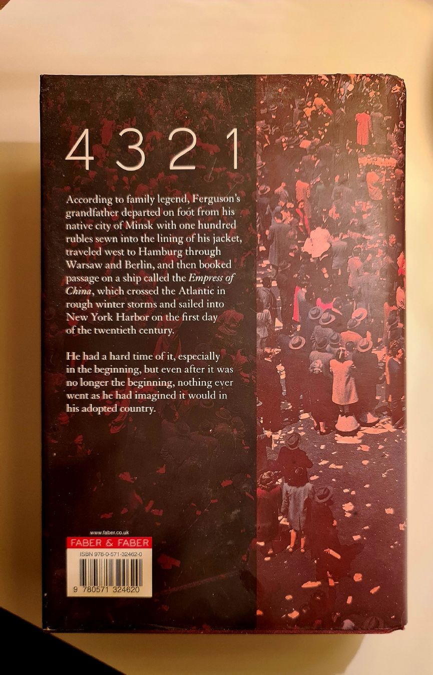 Libri: Auster: 4 3 2 1 in English – Usato da Moosseedorf venduto da dkdk09 1