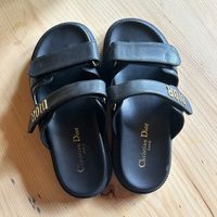 Dior Sandalen schwarz, Grösse 39 Damen