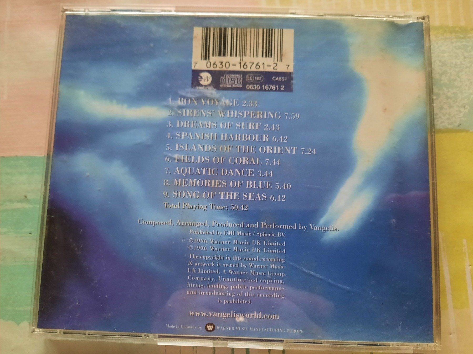 CDs: CD Vangelis - Oceanic – D'occasion à Pully par bro_n52j 1