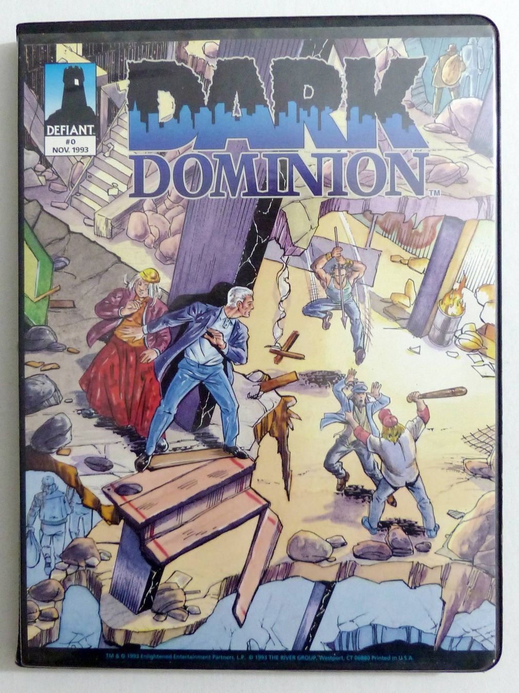 Carte collezionabili: DARK DOMINION ZERO ISSUE 150 TRADING CARDS SET DEFIANT 1993 – Usato da Lugano venduto da YouWantUS