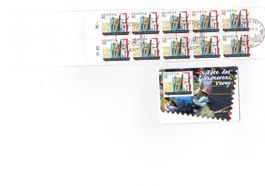 Carnet de timbre fête des vignerons (10 timbres 974) ET 1999