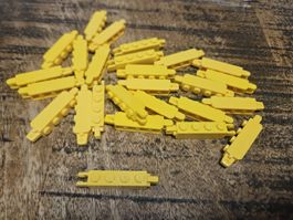 lego 30387 lot de 25 pièces Yellow Hinge Brick 1 x 4 Locking