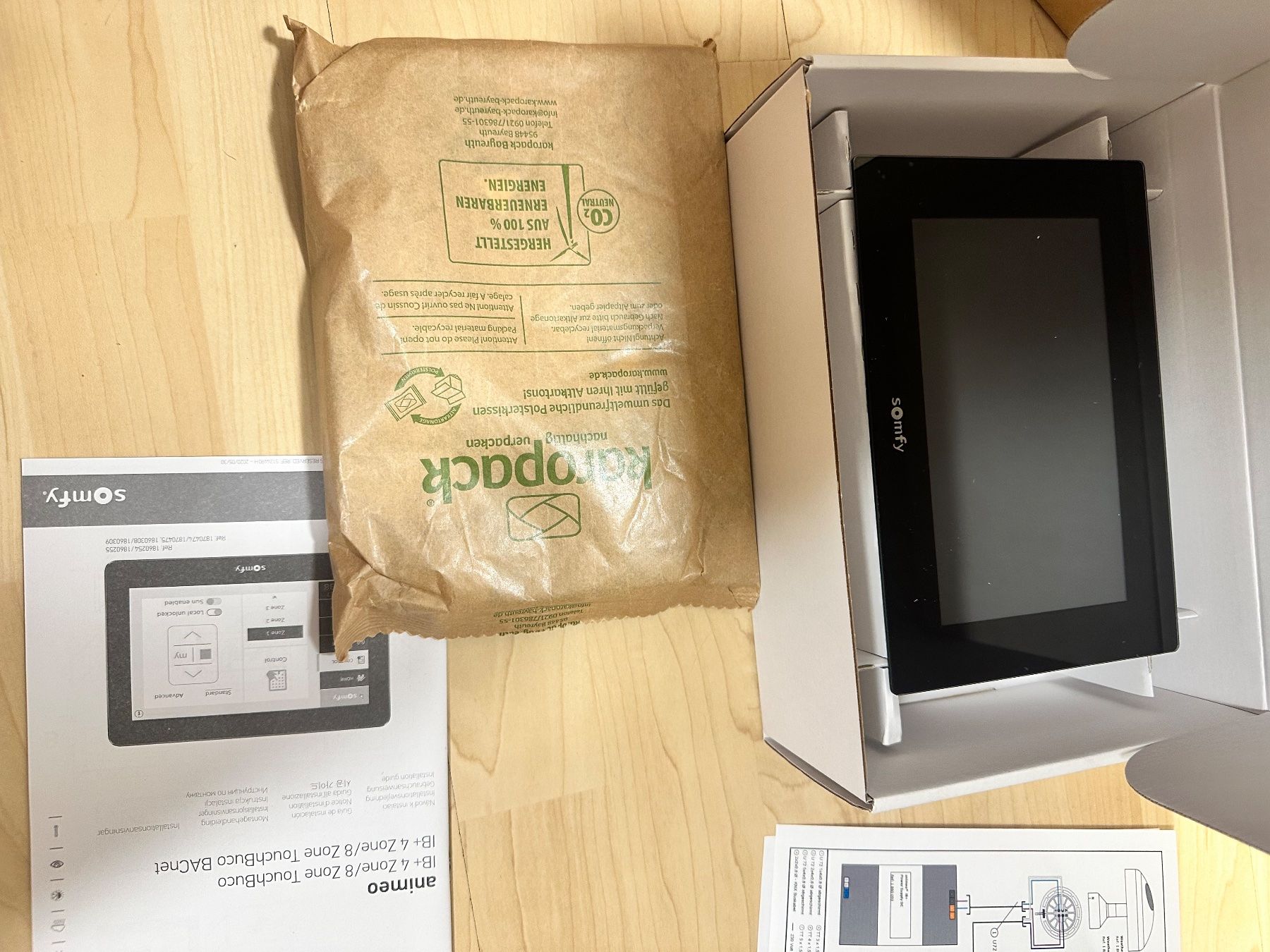 Somfy Markisen: Somfy Animeo IB+ 4 Zone Touch Buco – Neu und originalverpackt aus niederhasli von rami016