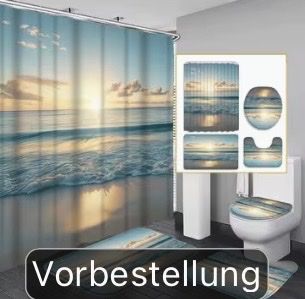 Tende: Duschvorhang Badezimmer Garnitur – Nuovo (secondo la descrizione) da Gerlafingen venduto da sternrose 2