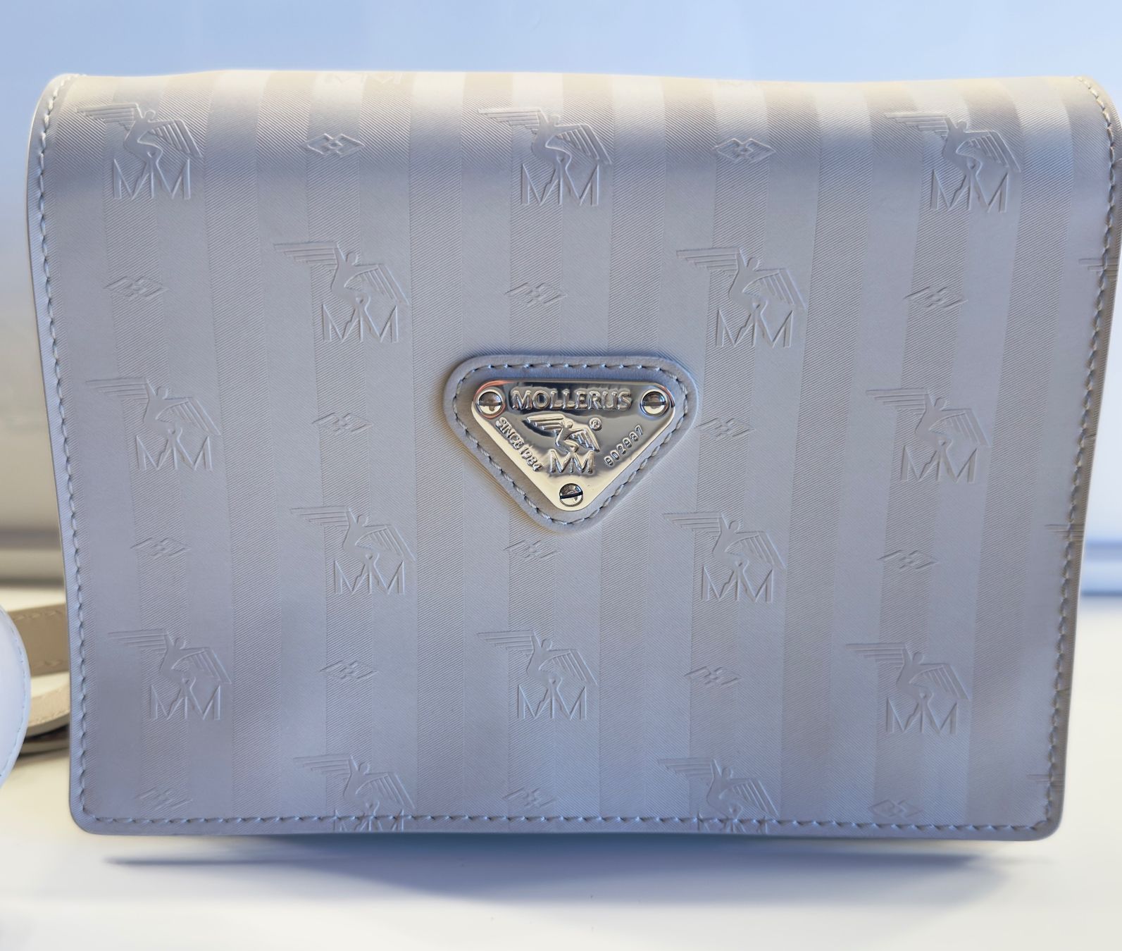 Maison Mollerus Borse da donna: Mollerus Melide pearl / silber | NP 730 Fr – Nuovo (secondo la descrizione) da Dübendorf venduto da Daniel_6m5g 1
