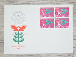CL17 Enveloppe + Timbre Suisse 1966