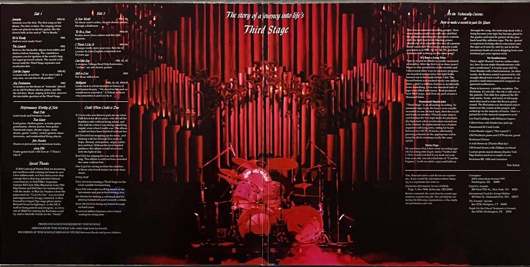 Schallplatten: BOSTON - THIRD STAGE - 33 Tours – Gebraucht aus Bussigny von vinyl-pas-cher 1