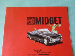 MG Midget  Prospekt 1962 ?
