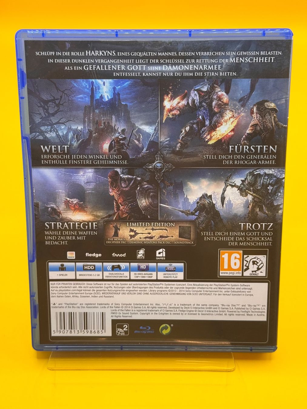 Sony Giochi: Lords of the Fallen PS4 – Usato da Oberwil b. Zug venduto da silver2024 1