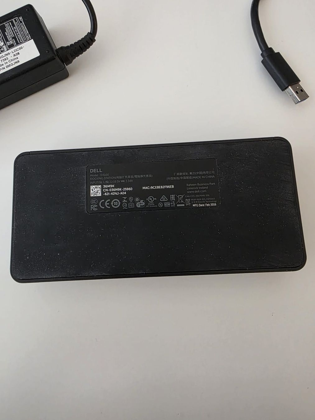 Dell Docking station: Dell Dockingstation D3100 (36M9K) – D'occasion à Zürich par mar_j8y5 2