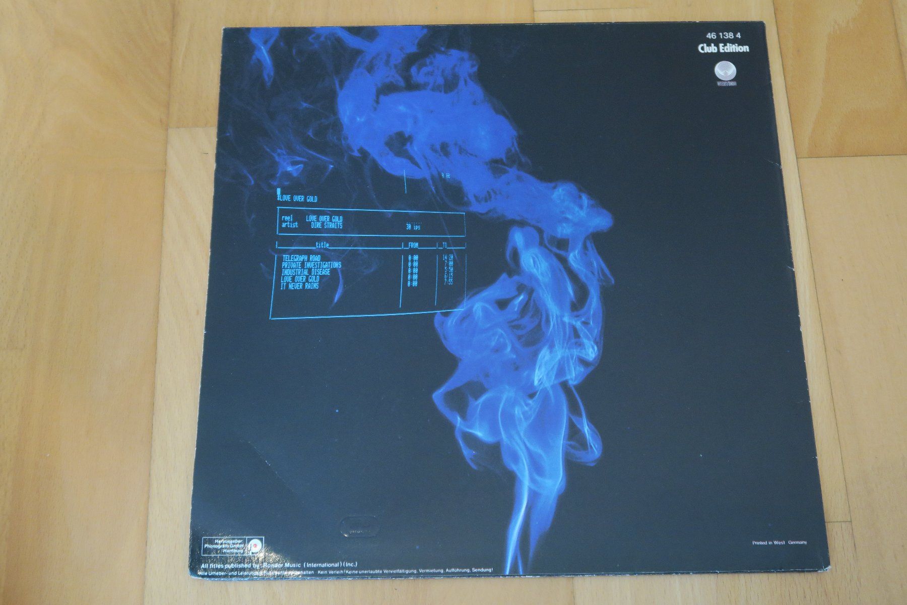 Schallplatten: Dire Straits – Love Over Gold – Gebraucht aus Thun von Karibu70 1
