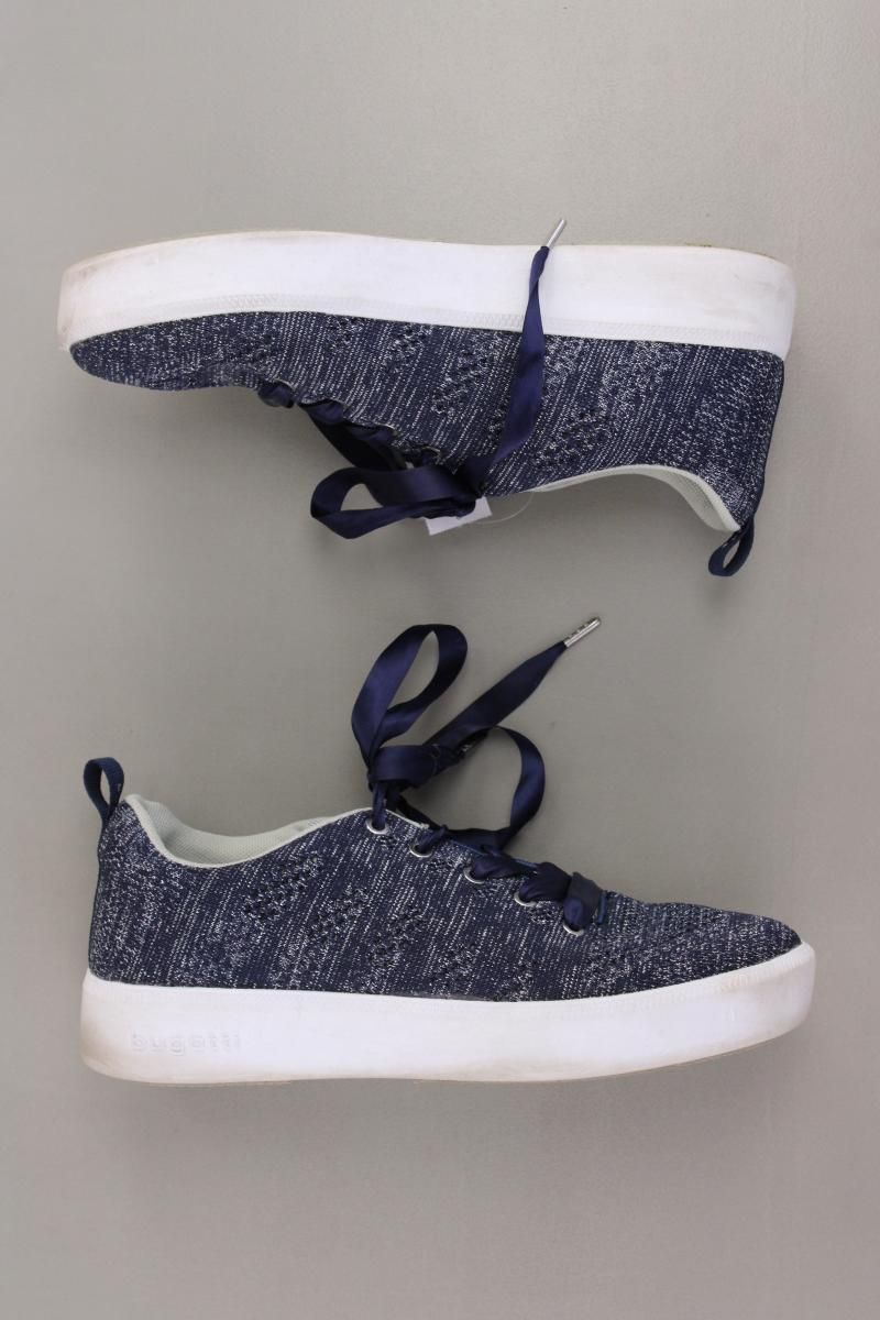 Chaussures femmes: Bugatti Sneaker Gr. 40 mit Glitzer blau – D'occasion à Neustadt an der Waldnaab par SecondLifeFashion 1