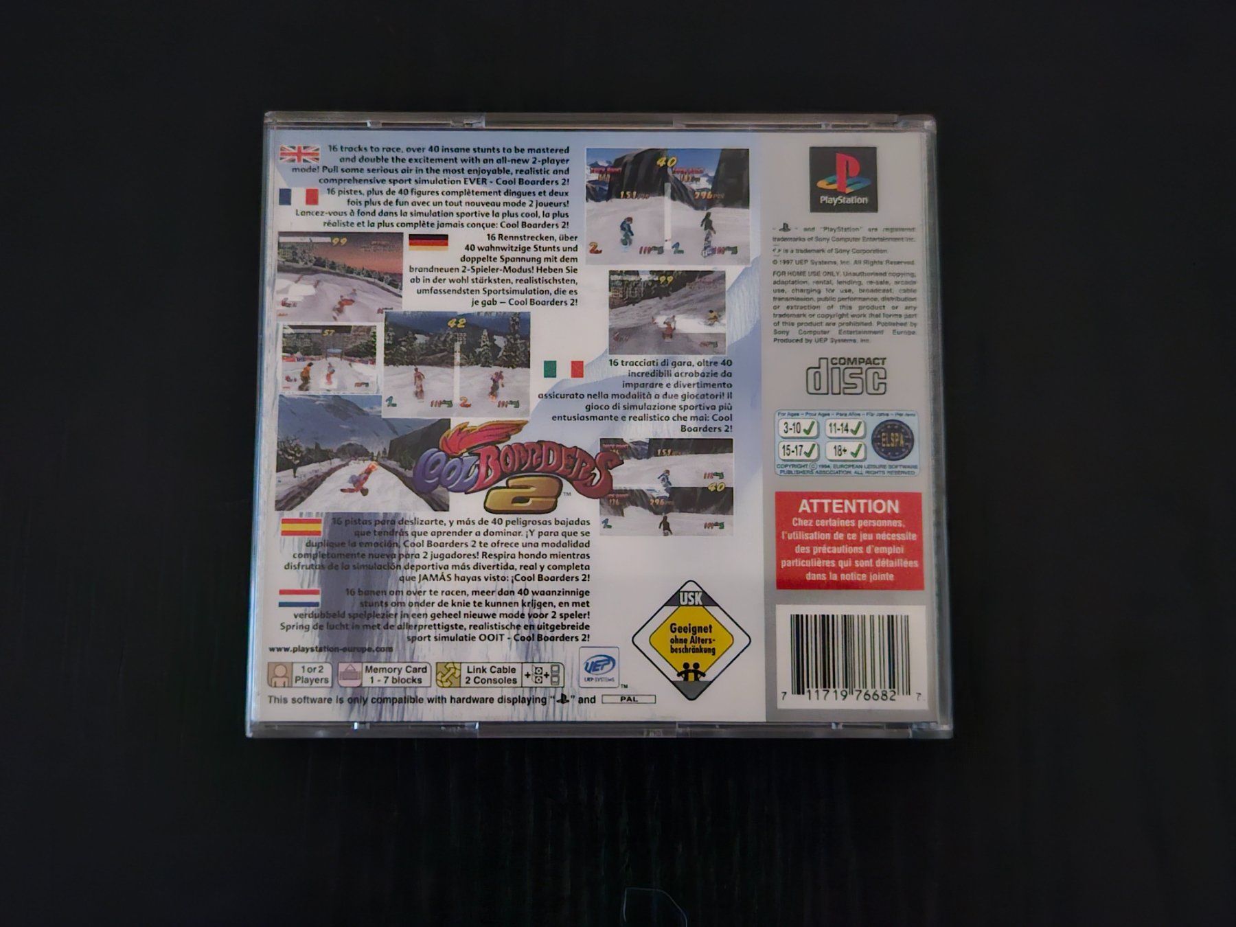 Sony Giochi: Cool Boarders 2 (PS1) – Usato da Zürich venduto da sodamnme 2