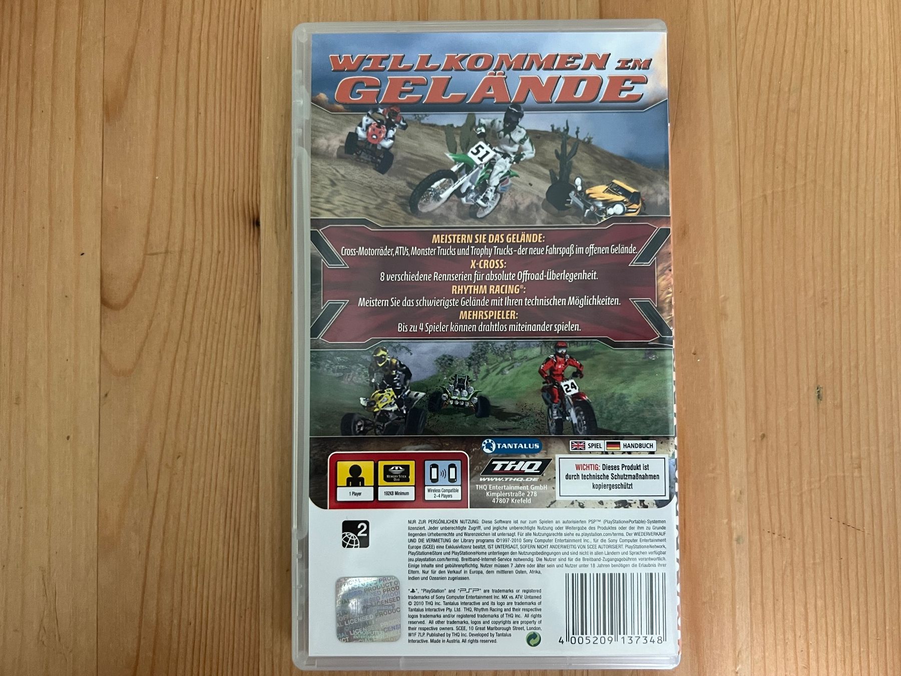Sony Jeux: PSP MX vs. ATV: Untamed – D'occasion à st.gallen par sophiephie 2