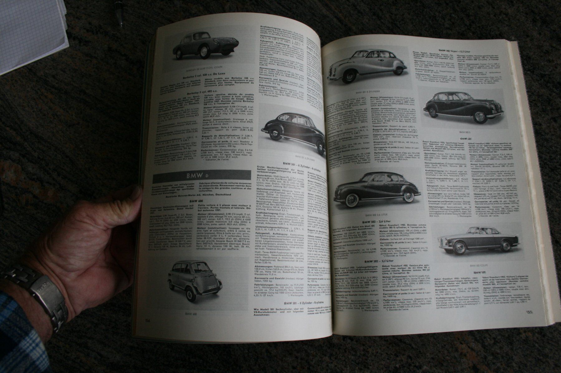 Zeitschriften & Magazine: AUTOMOBIL REVUE KATALOG 1958 – Gebraucht aus Wilen b. Wil von Rasti2 7