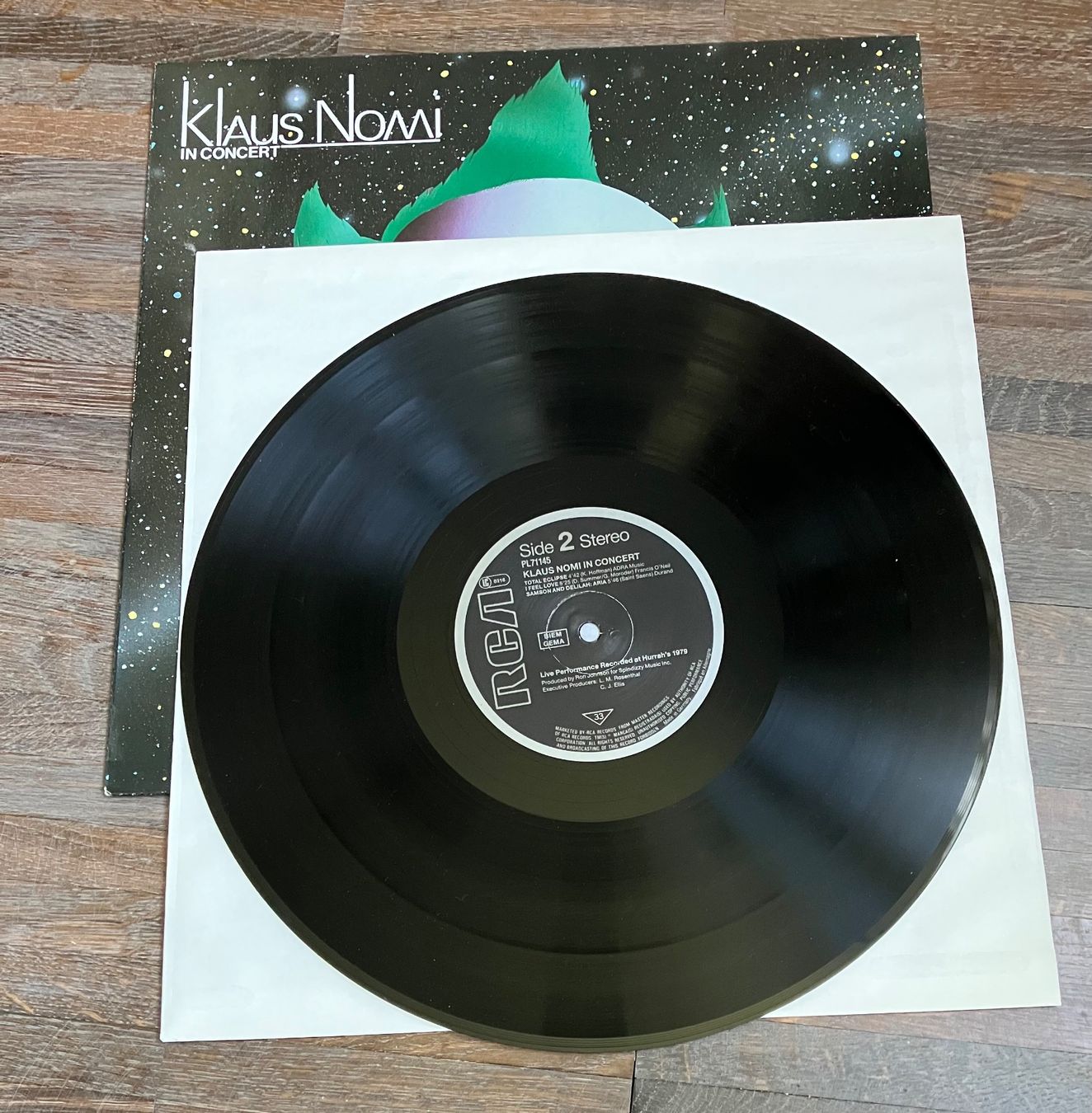 Schallplatten: KLAUS NOMI - IN CONCERT – Gebraucht aus steffisburg von Dstauffer 3