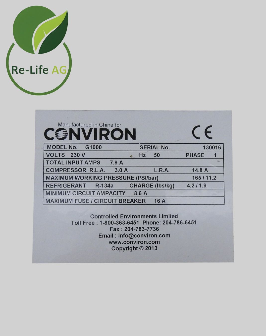 Altro in Accessori per animali: Conviron G1000 Environmental Test Chamber – Usato da Reinach BL venduto da Re-LifeAG_Labor 9