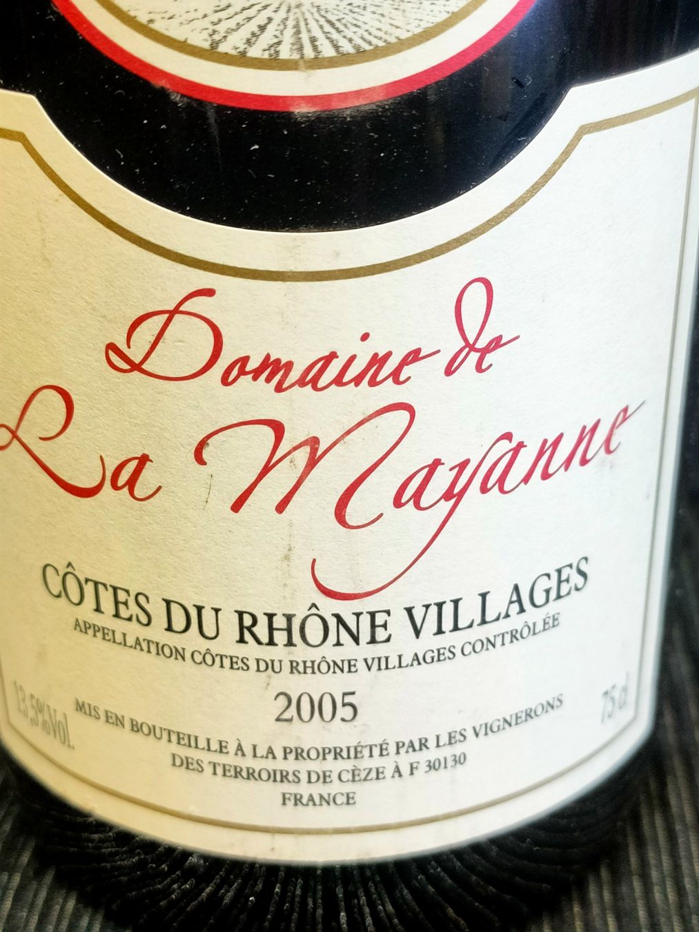 Vino: DOMAINE DE LA MAYANNE 2005 – Nuovo (secondo la descrizione) da Genève venduto da Leboucheoreilles 3