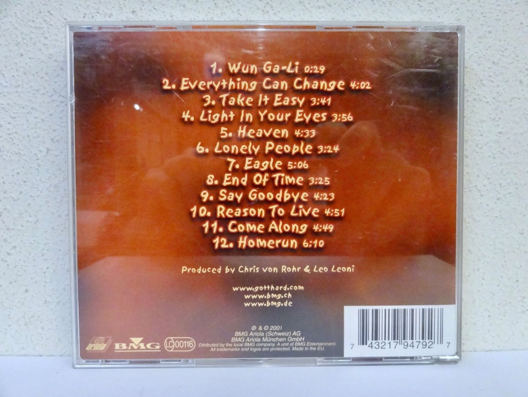 CD: CD GOTTHARD / HOMERUN – Nuovo (secondo la descrizione) da Kerzers venduto da djstarsky73 1