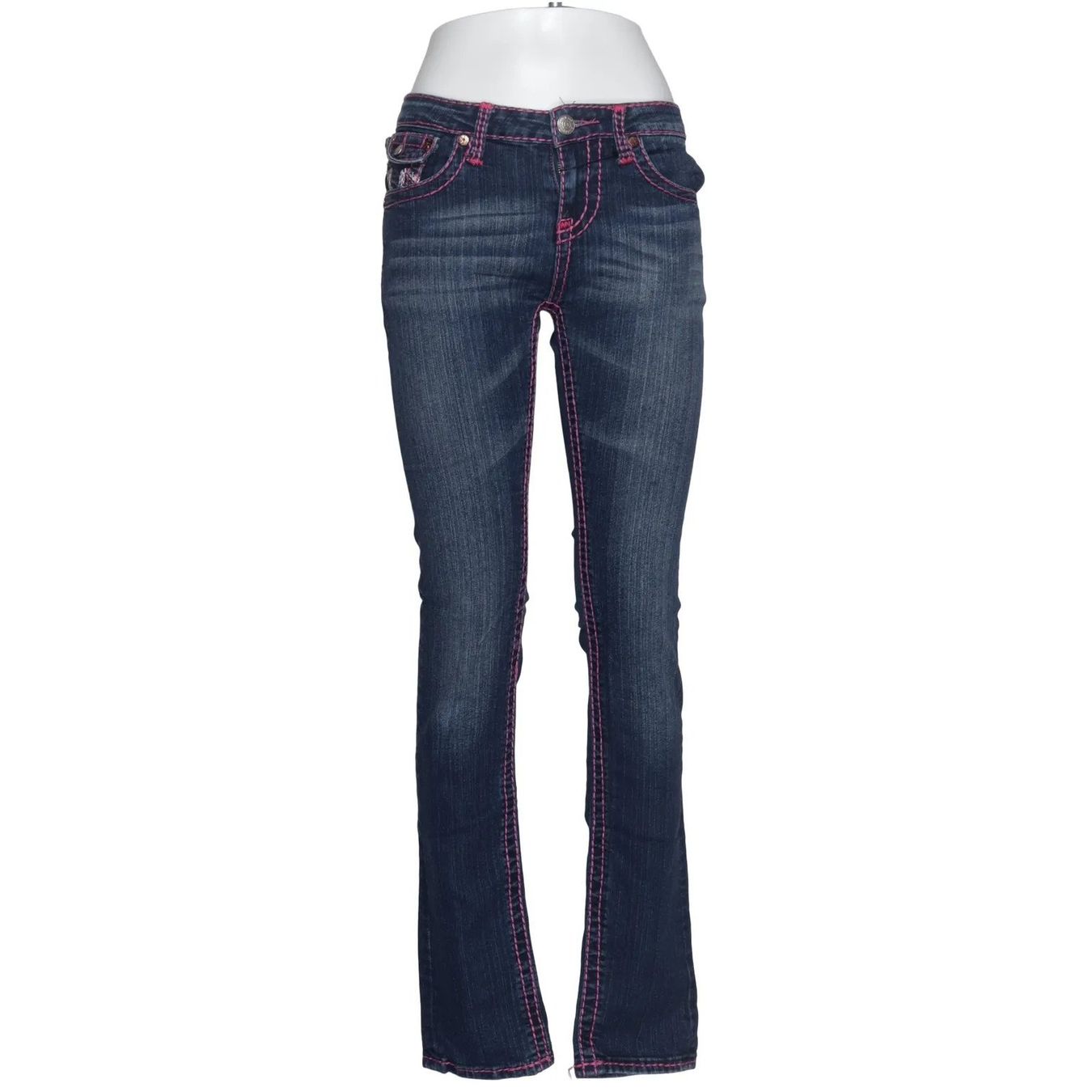 True Religion Jeans: True Religion, Jeans, 26, Blau/Pink – Usato da zürich venduto da saramarina