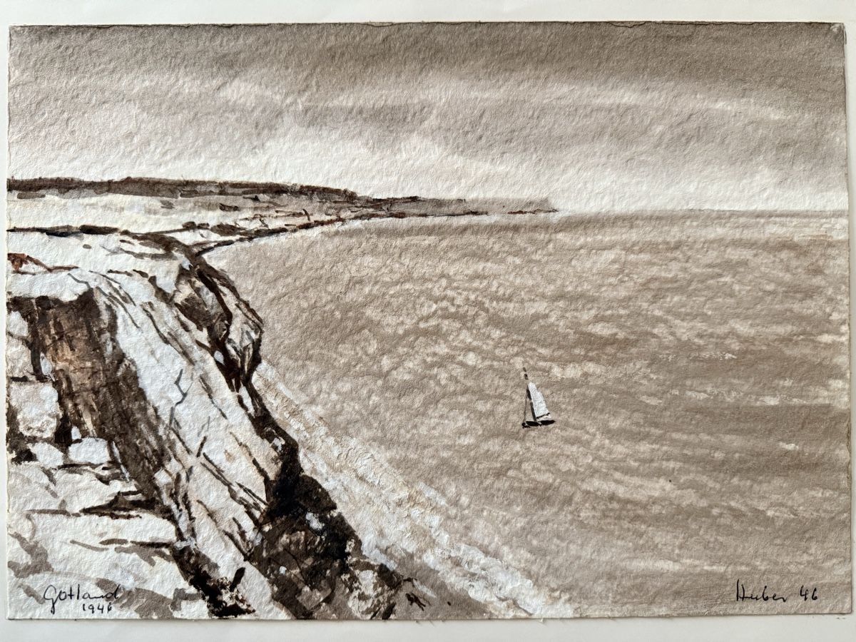 Dipinti: Otto Huber - Gotland 1946 – Usato da Solothurn venduto da NUVICO 2