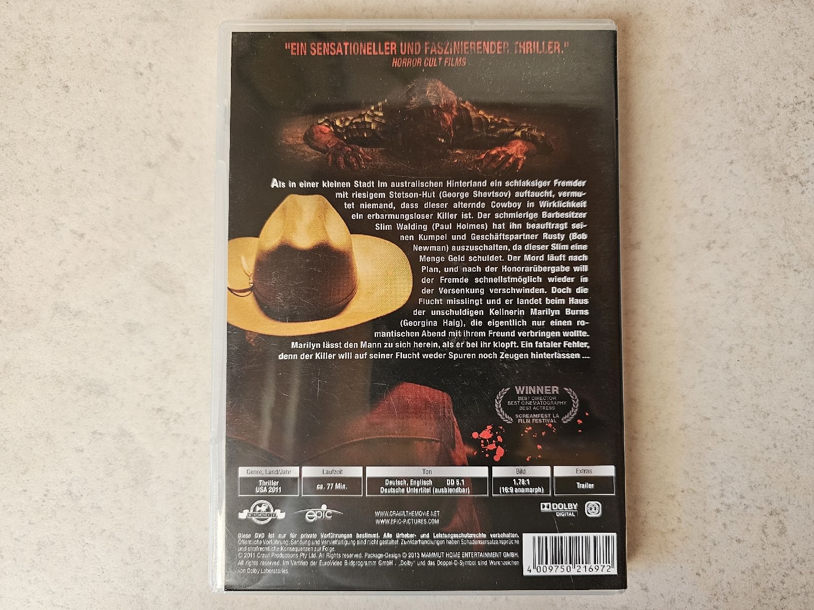 Tutti i DVDs: Crawl  -  Home Killing Home – Usato da Schneisingen venduto da backstore24 1