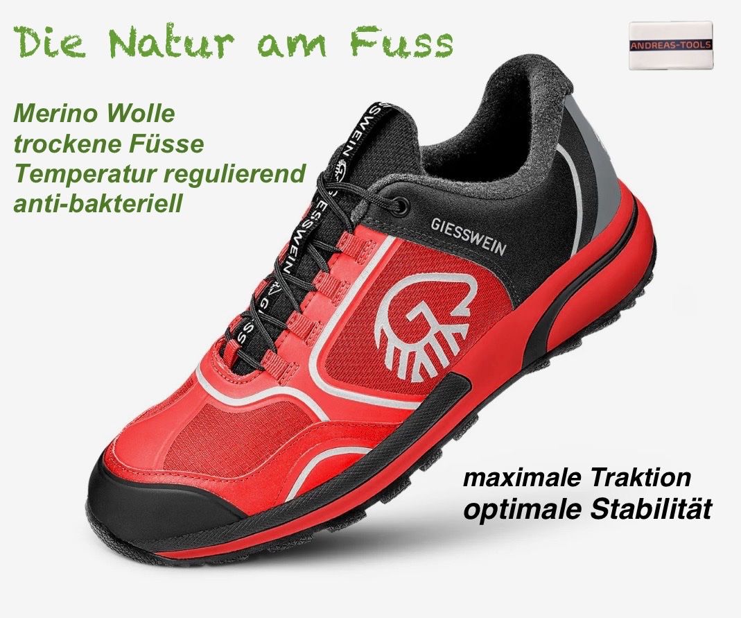 Nike Herrenschuhe: Giesswein WoolCrossX Schuhe Grösse 40 Neu – Neu und originalverpackt aus Nebikon von Andreas-Tools