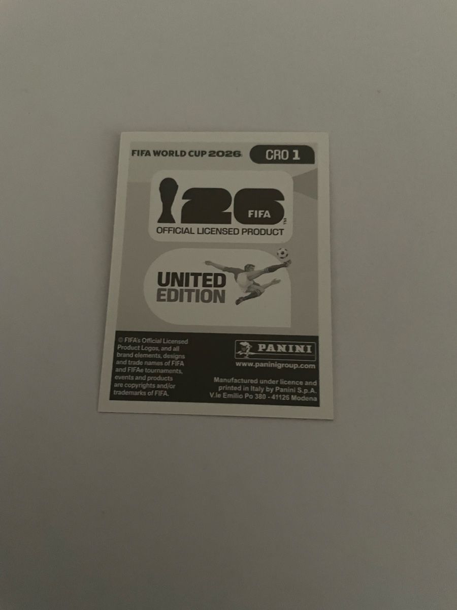 Panini Carte collezionabili: FIFA WM 2026 Kroatien CRO 1 – Nuovo (secondo la descrizione) da Winterthur venduto da Cobraforce 1