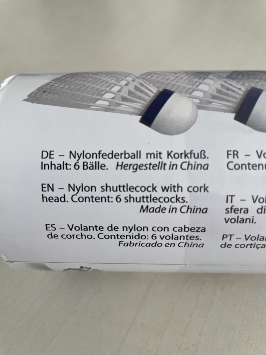 Bälle: Federbälle Talbot Torro Tech 350 Nylon , 6 Stk., Neu! – Neu und originalverpackt aus Neuenkirch von balani 2