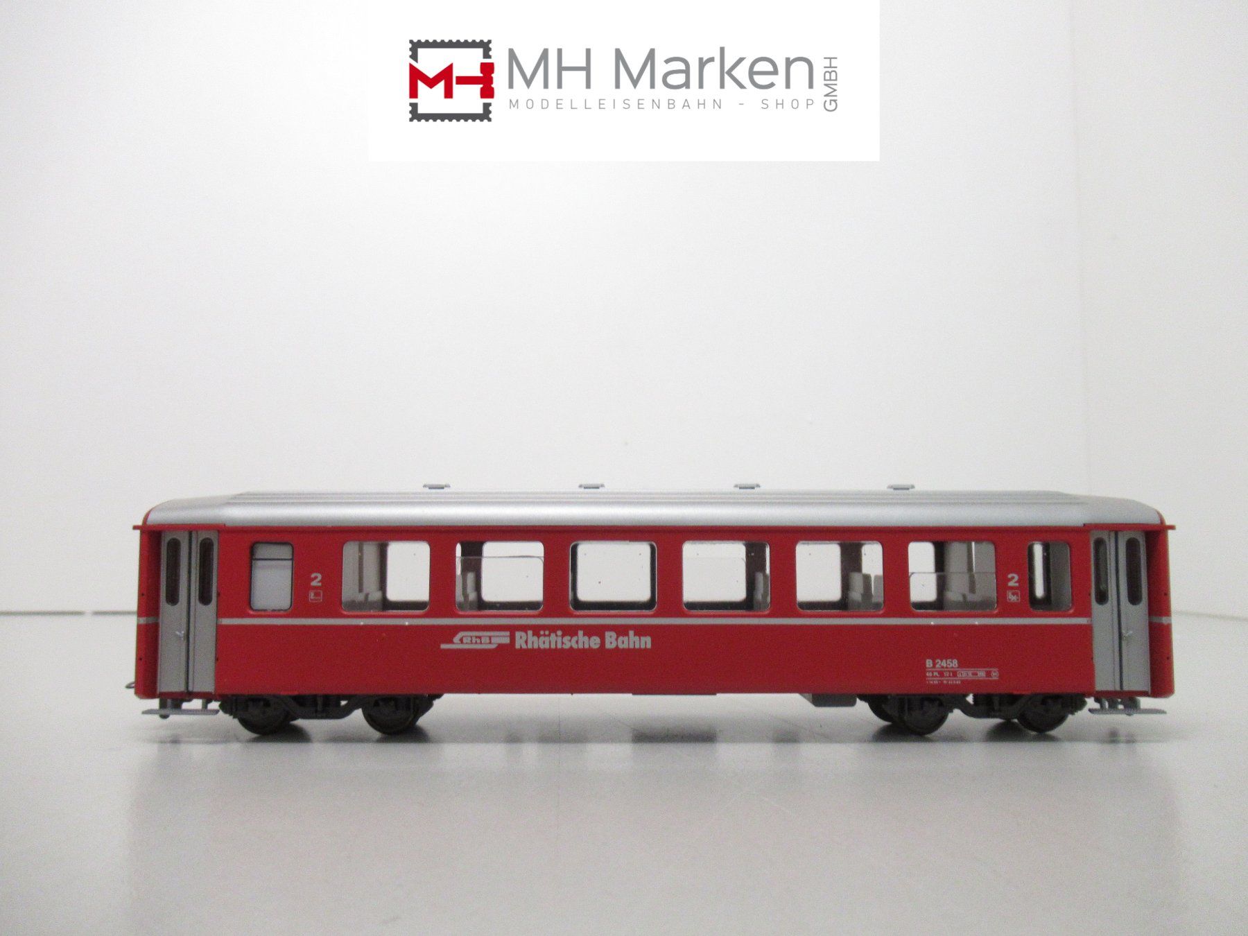 Bemo Modelleisenbahnen: Bemo 3260 Einheitswagen 2. Klasse der Rhätischen Bahn RhB – Gebraucht aus Basel von mhmarken