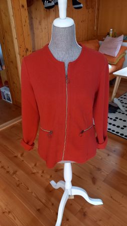Betty Barclay Jacke rot Grösse 42 guter Zustand