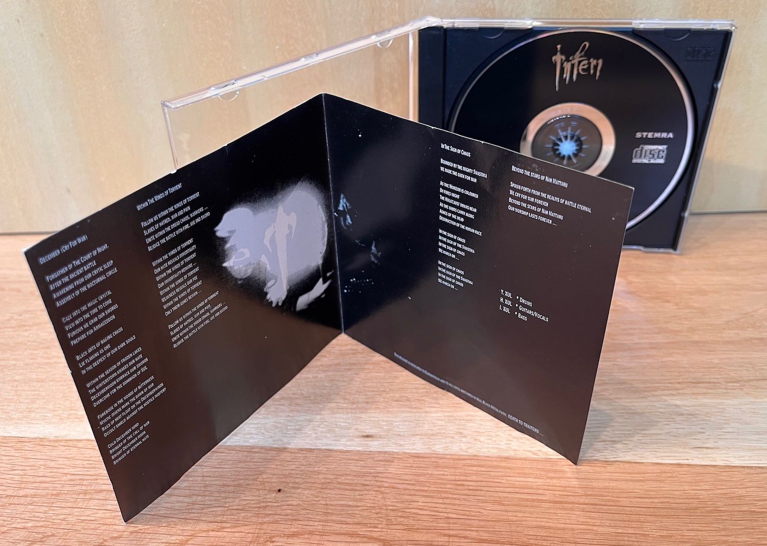 CDs: CD - Inferi ‎– Inferi - 1995 - First press – Gebraucht aus Bergdietikon von Lowieken 4