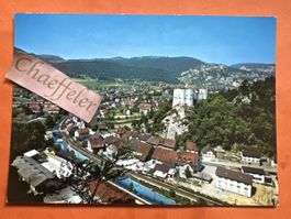 Ansichtskarte Klus-Balsthal SO mit Schloss Alt-Falkenstein