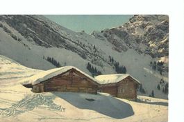 Engelberg Obwalden: Traubodenhütte im Winter