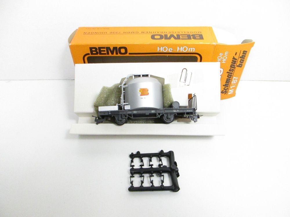Bemo Modelleisenbahnen: Bemo H0m 2053/2253 RhB Zementtransportwagen Uce 8001 – Gebraucht aus Olten von Heinrich875 1