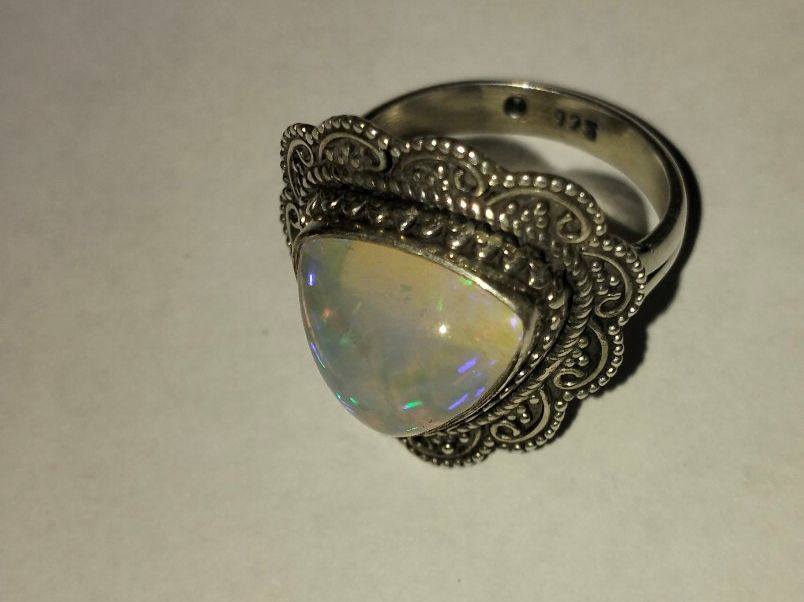 Ringe: Opal Ring 925 Silber – Gebraucht aus Ittigen von amstraad 3