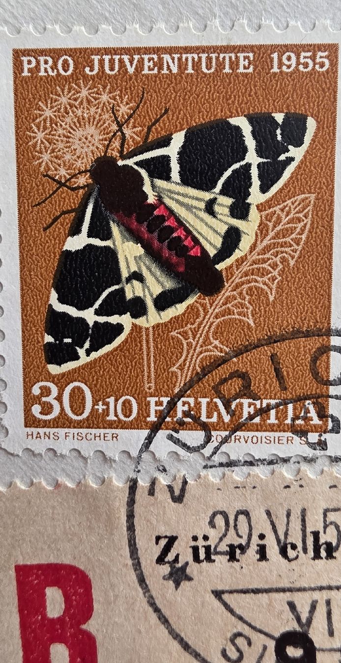 Alle Briefmarken: Pro juventute Abarten ( Brief )  – Gebraucht aus Bern von Kocholo 2