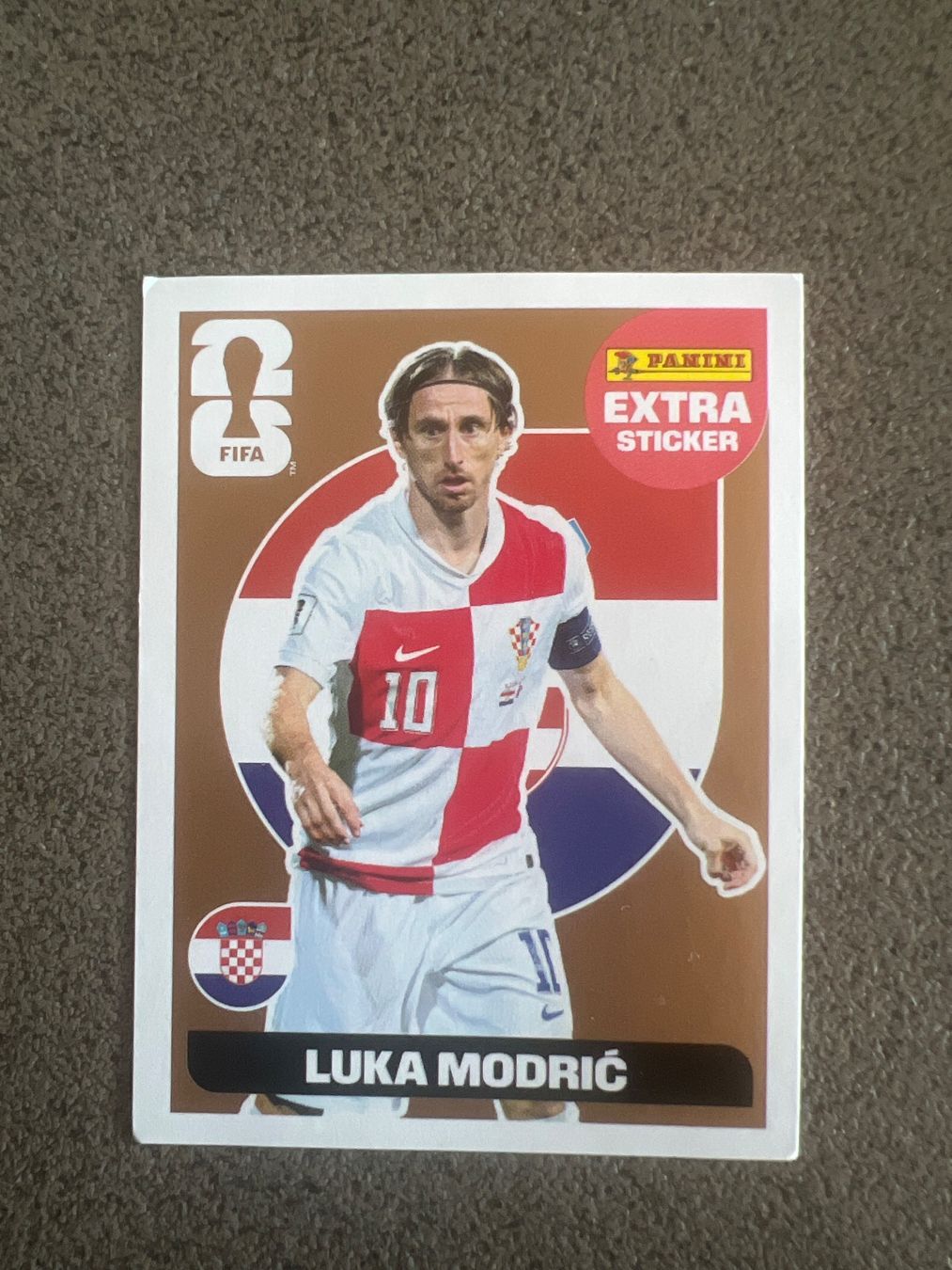 Panini Carte collezionabili: PANINI WM 2026 Luka Modric Extra Sticker – Nuovo (secondo la descrizione) da Emmen venduto da IMV-Liquidationen