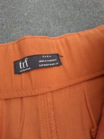 Zara Culotte Hose orange Grösse M guter Zustand