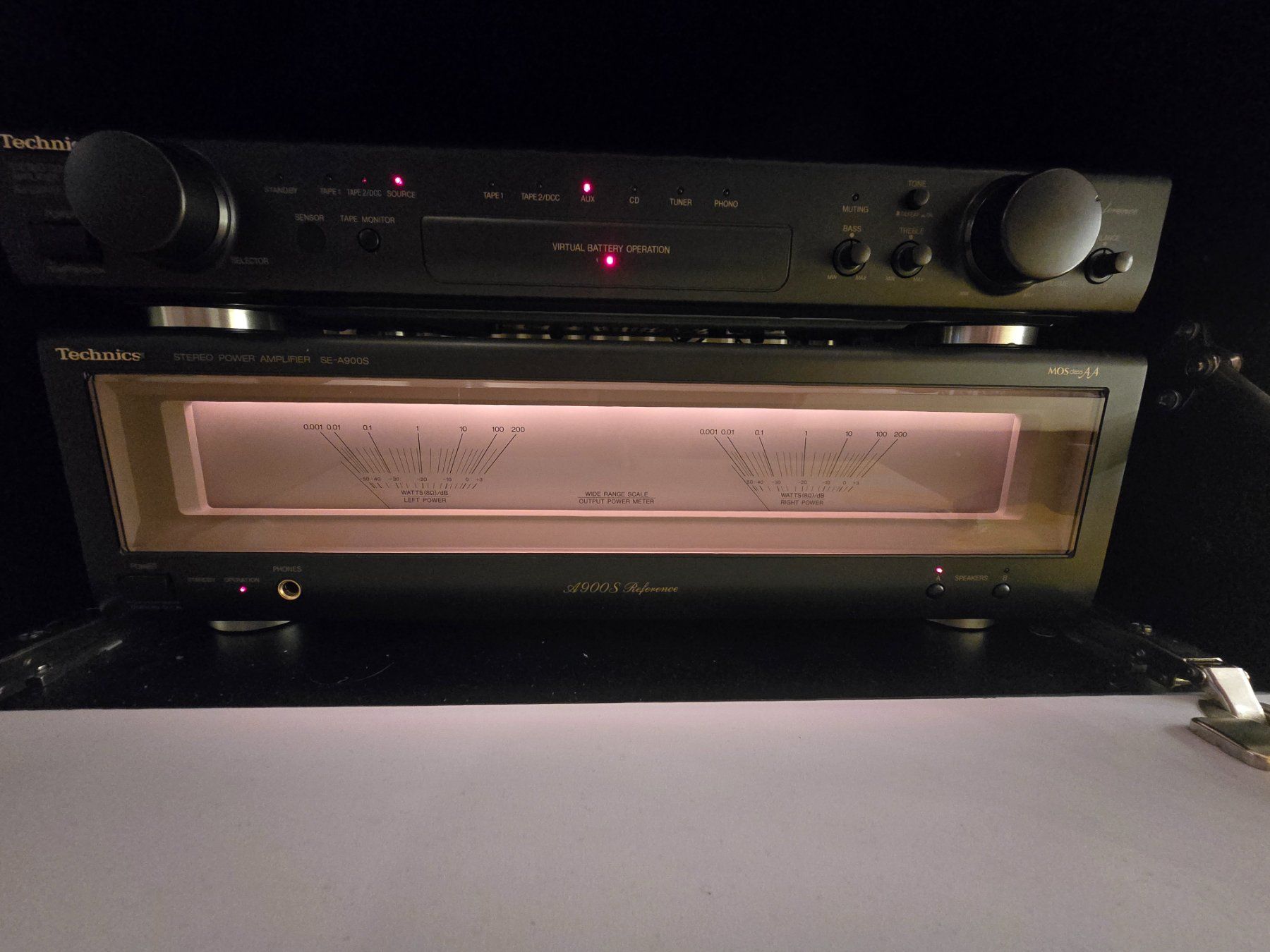 Technics Amplificateurs: Technics Vor und Endstufe SU-C 800U  SE-A900S – D'occasion à Hinwil par Sinclar1 1