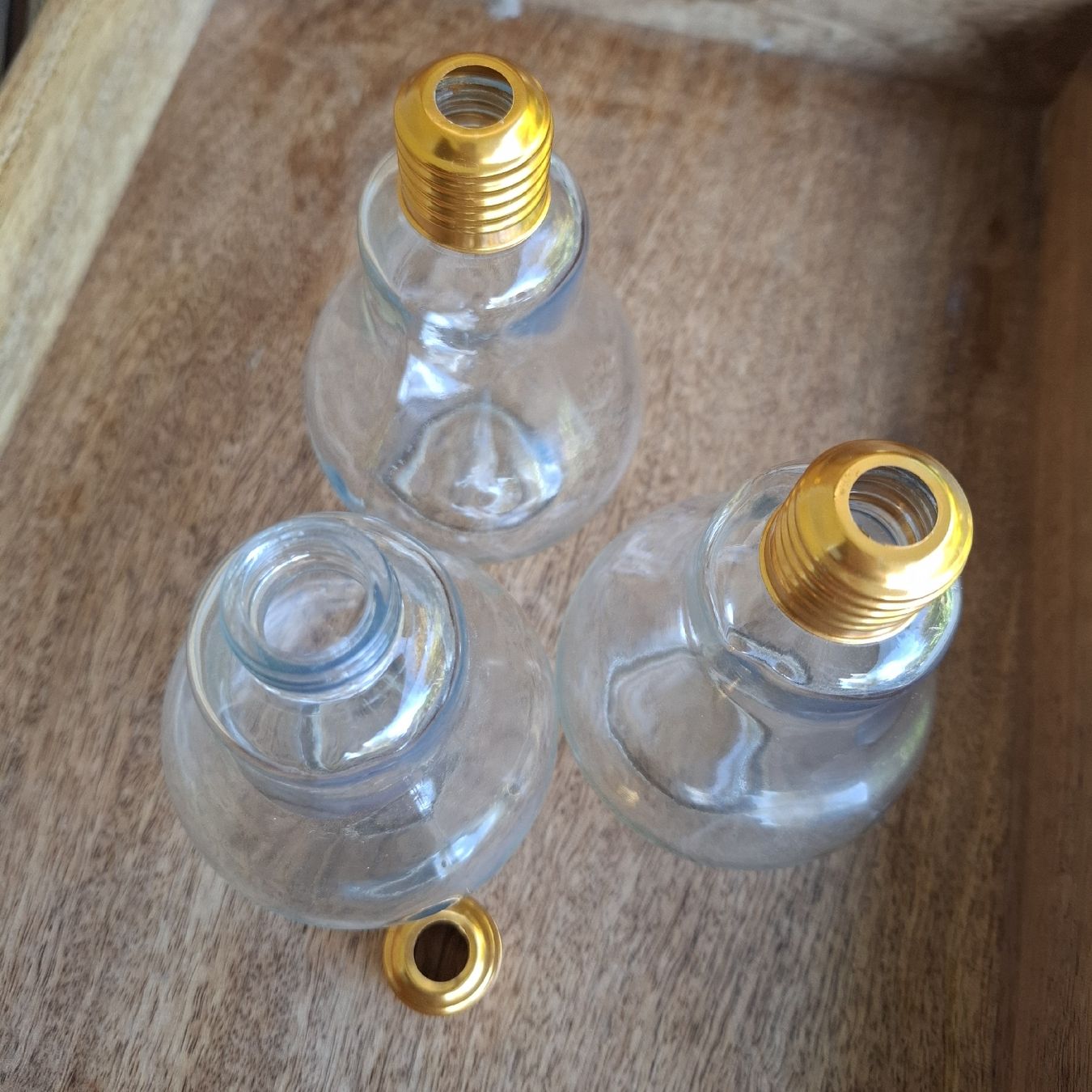 Tutte le decorazioni: Vase Glas, Glühbirnenförmig – Usato da Lotzwil venduto da mobola 2