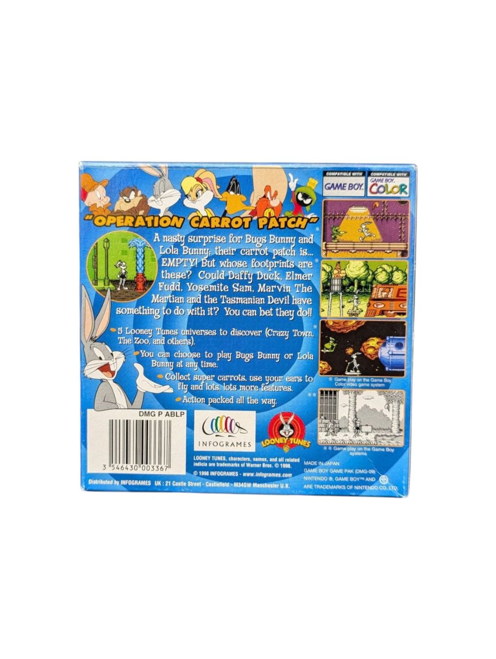 Nintendo Spiele: Operation Carrot Patch Bugs Bunny & Lola  OVP Game Boy Color – Gebraucht aus Domat/Ems von IsseldorsShop 2