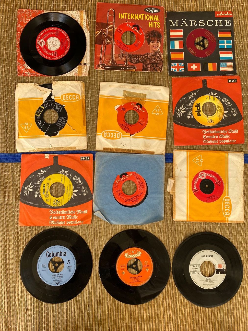 Dischi in vinile: ca. 50 Singles - Ländler, Schlager, etc. – Usato da Rorbas venduto da tun_m7fz