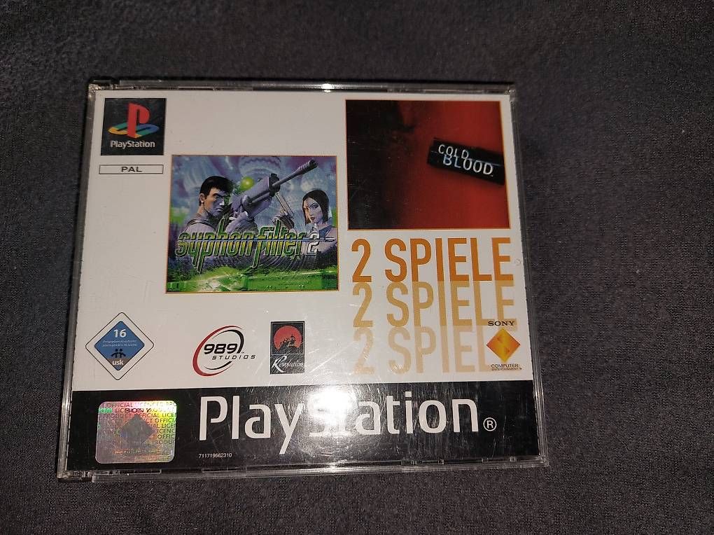 Giochi: Syphon Filter 2/ Cold Blood PS 1 Doppelpack – Usato da Bäch SZ venduto da Retroandy