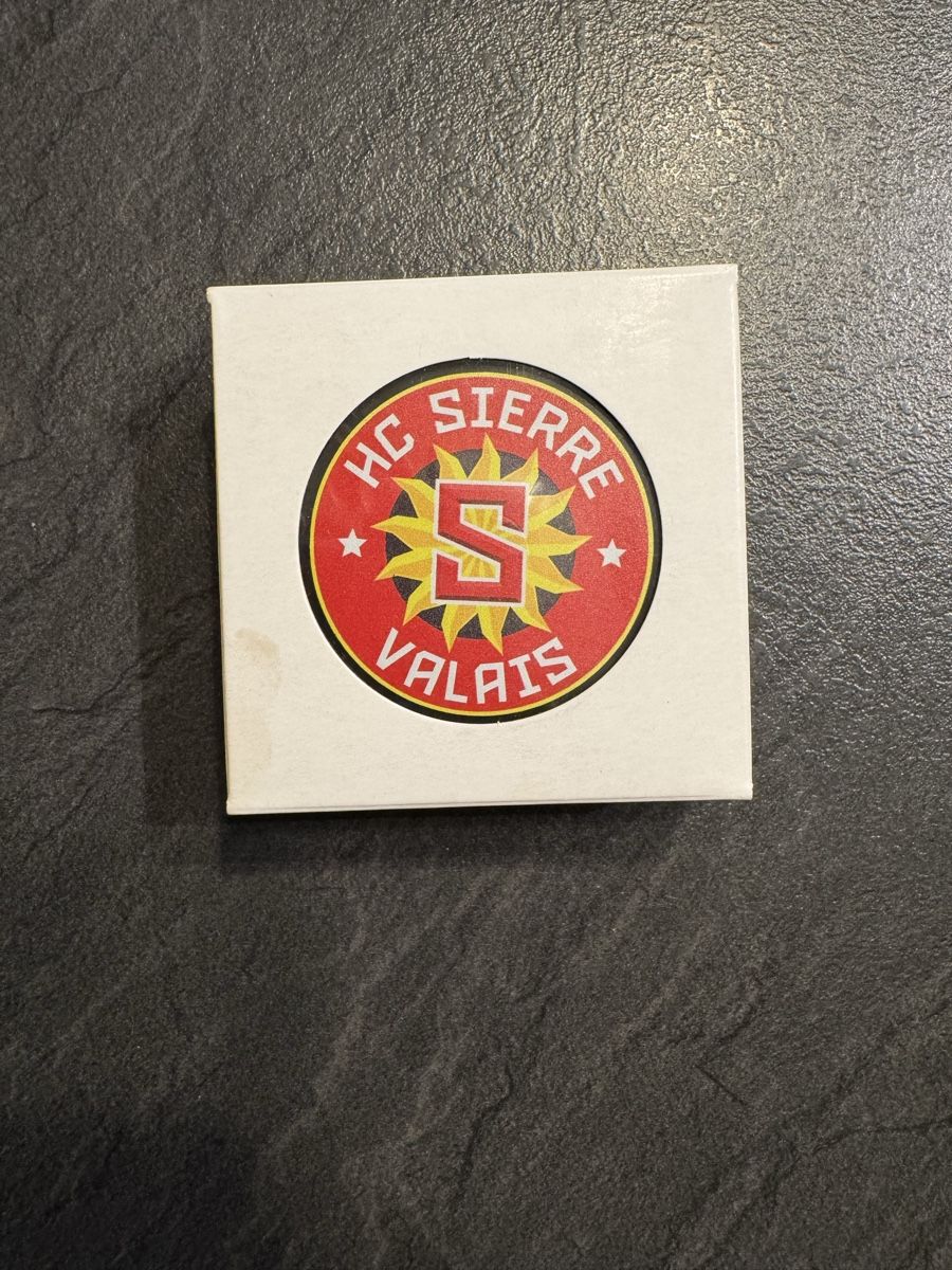 Bälle: Burger King Puck HC Sierre  – Neu und originalverpackt aus Wegenstetten von mcfly321