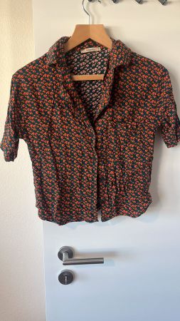 Kurzarm Bluse (Hippie / Vintage Style)