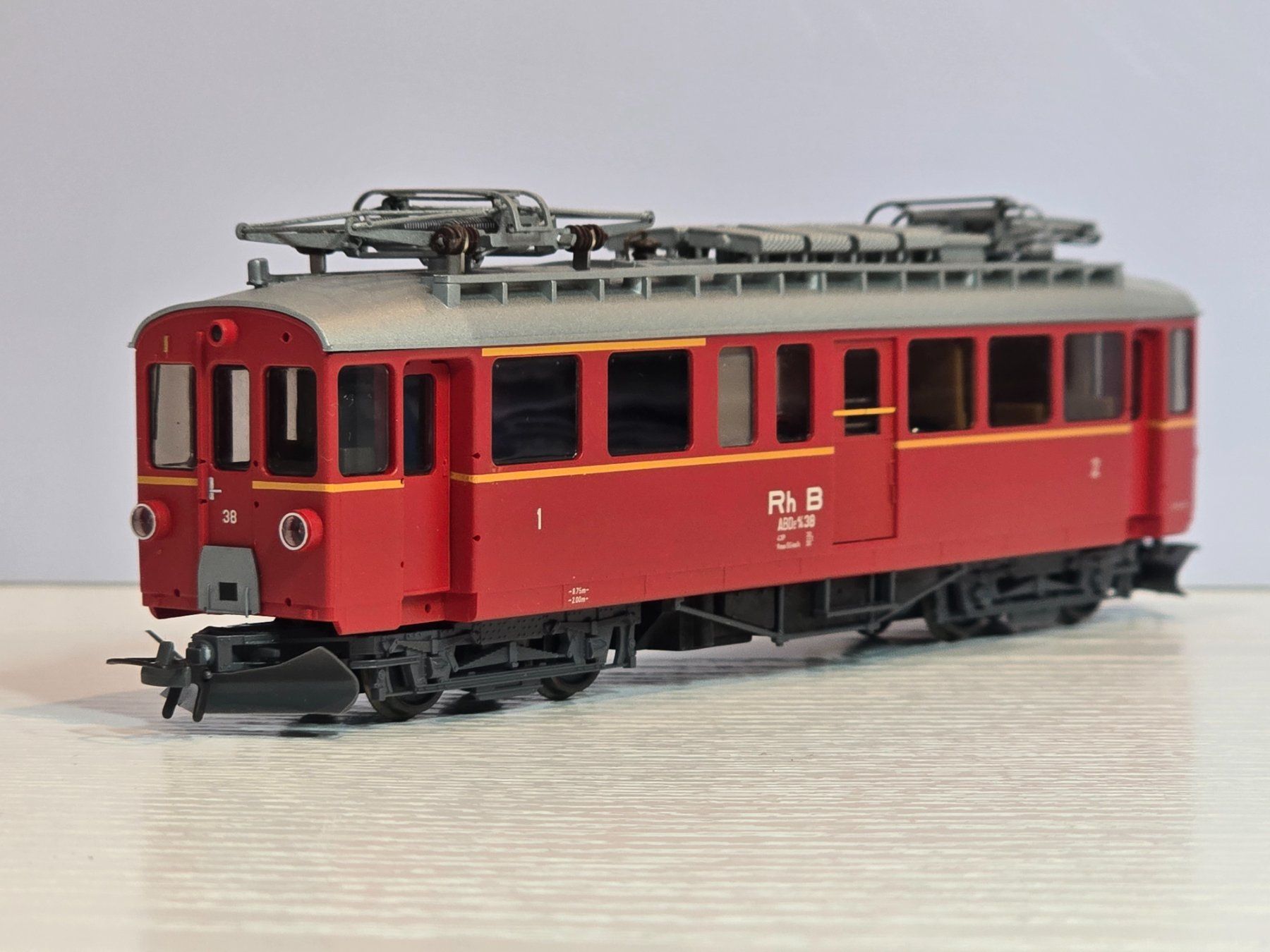 Bemo Modellini di ferrovie: Bemo 1268138, RhB, ABDe 4/4, 38, Berninatriebwagen, Digital – Nuovo e nell'imballaggio originale da Kloten venduto da Nicola2 4